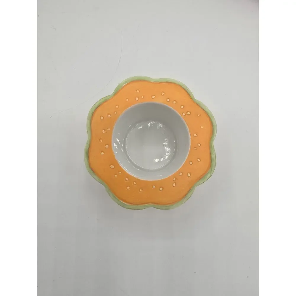 PartyLite Fruit Splash Candle Holder Set Tealight Holders Tropical Summer Decor